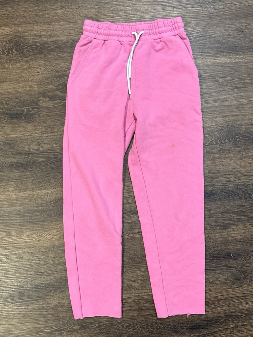 Forever 21 Girls Pink Drawstring Joggers